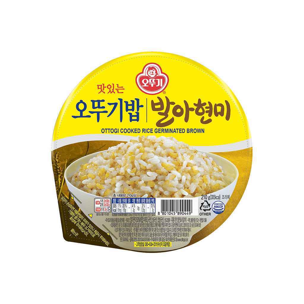 Ottogi Cooked Sprouted Brown Rice 210g